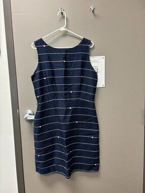 Navy blue & white Limited dress, size 12